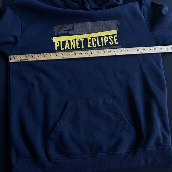 Planet Eclipse Adult Hoodie Sweatshirt 3X Blue Paintball Long Sleeve Activewear - Picture 10 of 13